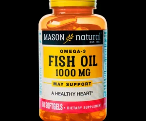 MASON OMEGA 3 FISH OIL 1000 MG. FCO 60 CAP BLA