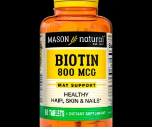 MASON BIOTIN 800 MCG (60 TAB)
