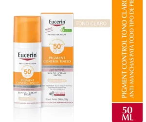 EUCERIN FPS 50+ PIGMENT CONTROL FACIAL TONO CLARO /50ML