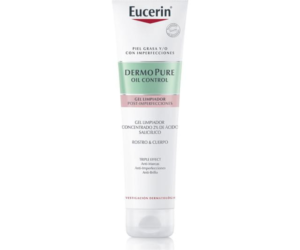 EUCERIN DERMOPURE OIL CONTROL TRIPLE EFFECT GEL LIMPIADOR /150ML