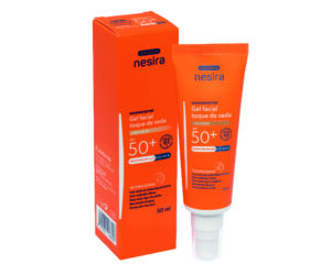NESIRA GEL FACIAL TOQUE DE SEDA CON COLOR SPF50+ 50ML