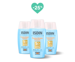 FOTOPROTECCION 365 ISDIN (FUSION WATER MAGIC 50ML 3 UNIDADES)