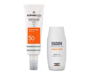 DUO PIEL CON MANCHAS (SOPHIESKIN ANTIMANCHAS 50ML+ ISDINMAGIC REPAIR COLOR 50ML)